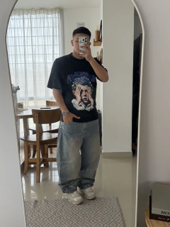 Jean Baggy Scale rip - FRANCOMODAURBANA