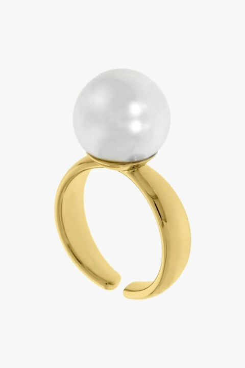 Anel Com Pingente Pérola - comprar online