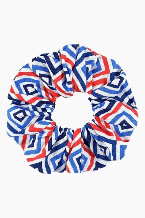 Scrunchie Donut Geométrico - comprar online
