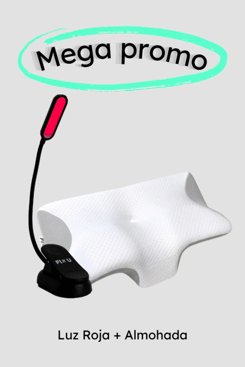 Combo Luz Roja + Almohada — 20% OFF