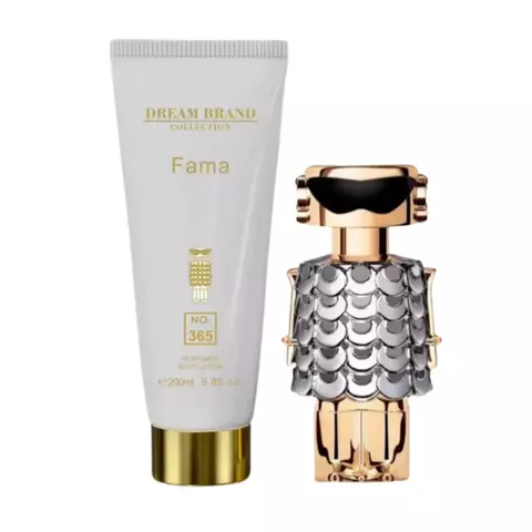 Kit Inspiração Fame – Perfume Miniatura 25ml + Hidratante 200ml