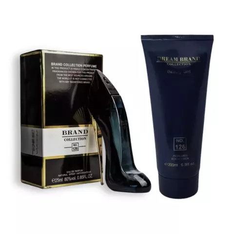 Kit Inspiração Good Girl – Perfume Miniatura 25ml + Hidratante 200ml