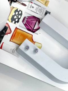 MINI BRINCO OVAL DIAMOND TANZANITA FLEUR