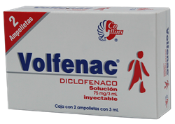 DICLOFENACO 2 AMPOLLETAS 75MG/3 ML