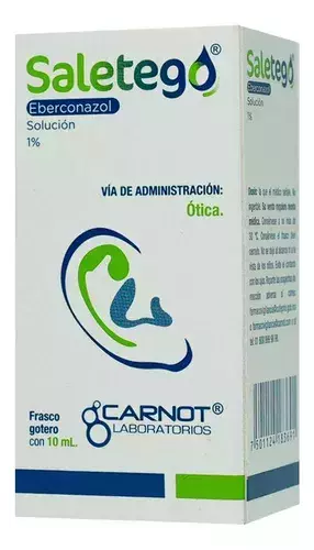 EBERCONAZOL 1% GOTAS OTICAS