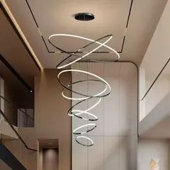 Lámpara colgante LED nórdica para decoración del hogar