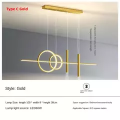 Lámpara colgante moderna para comedor - comprar en línea
