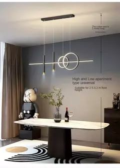 Lámpara colgante moderna para comedor