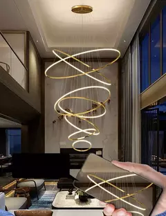 Lámpara colgante LED nórdica para decoración del hogar - tienda en línea