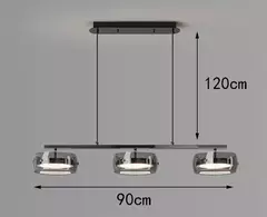 Lámpara colgante moderna, candelabros led para comedor en internet
