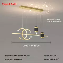 Imagen de Lámpara colgante moderna para comedor