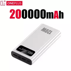 OnePlus 200000mAh Power Bank 120W batería de carga rápida