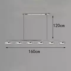 Lámpara colgante moderna, candelabros led para comedor - tienda en línea