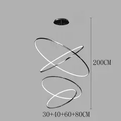Lámpara colgante LED nórdica para decoración del hogar - FARMACU