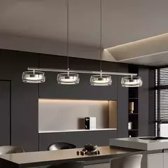 Imagen de Lámpara colgante moderna, candelabros led para comedor