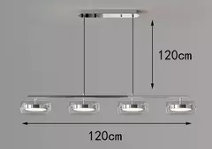 Lámpara colgante moderna, candelabros led para comedor - tienda en línea