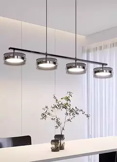 Lámpara colgante moderna, candelabros led para comedor - FARMACU