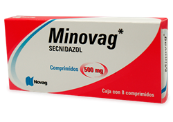 SECNIDAZOL 8 COMPRIMIDOS 500 MG