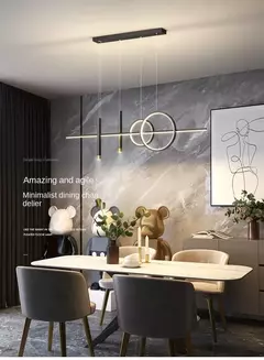 Lámpara colgante moderna para comedor