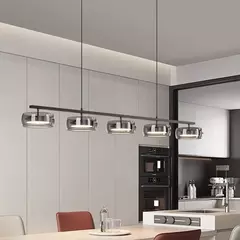 Lámpara colgante moderna, candelabros led para comedor - comprar en línea
