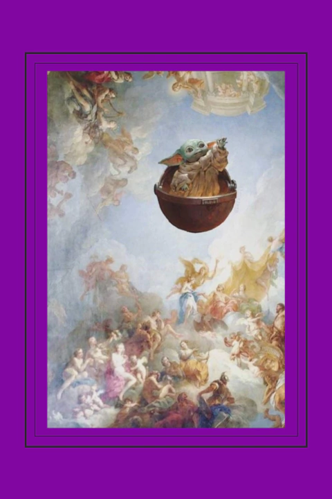 QUADRO GROGU NA CRIAÇÃO - comprar online