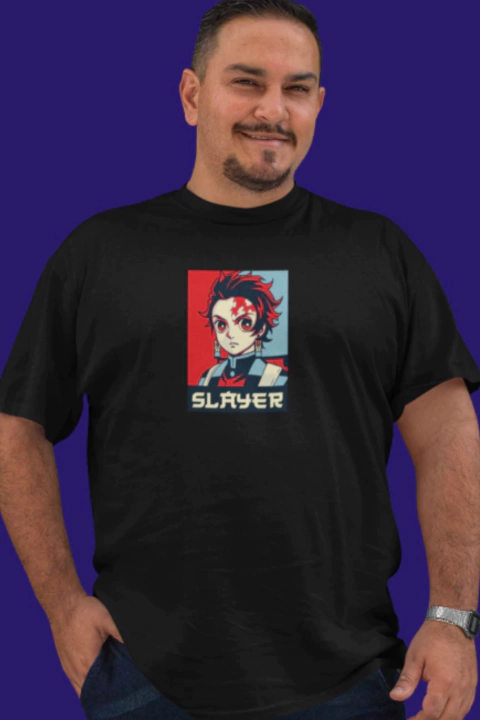 CAMISETA TANJIRO KAMADO PLUS SIZE - comprar online