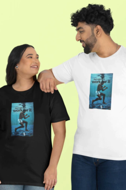 CAMISETA WORK FOR IT PLUS-SIZE - comprar online