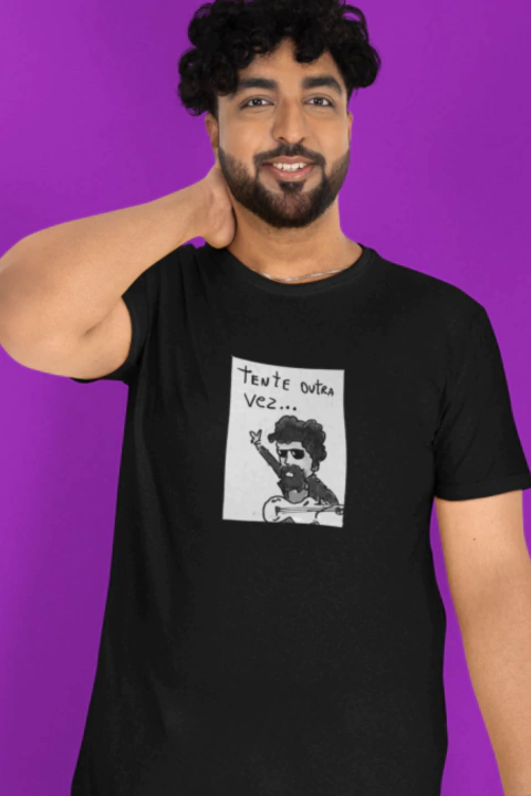 CAMISETA TENTE OUTRA VEZ PLUS-SIZE - comprar online