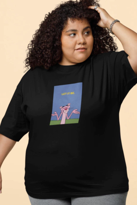 CAMISETA LET IT BE PLUS-SIZE - comprar online