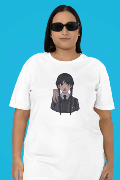 CAMISETA WANDINHA E MÃOZINHA PLUS-SIZE - buy online