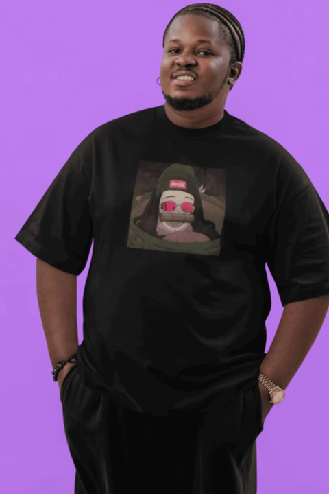 CAMISETA NEZUKO DAS QUEBRADAS PLUS-SIZE - comprar online