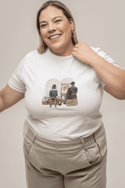 CAMISETA SE A VIDA TE DER TANGERINAS - comprar online