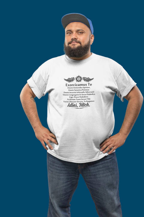 CAMISETA SUPERNATURAL EXORCISMO PLUS-SIZE - comprar online