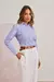 Camisa Feminina Manga Longa Listrada Slim - comprar online