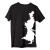 Remera Manga Corta Shadow Negro - comprar online