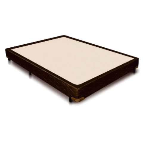 SOMMIER GANI UNICO G1 MARRON 190 X 140 cm - comprar online