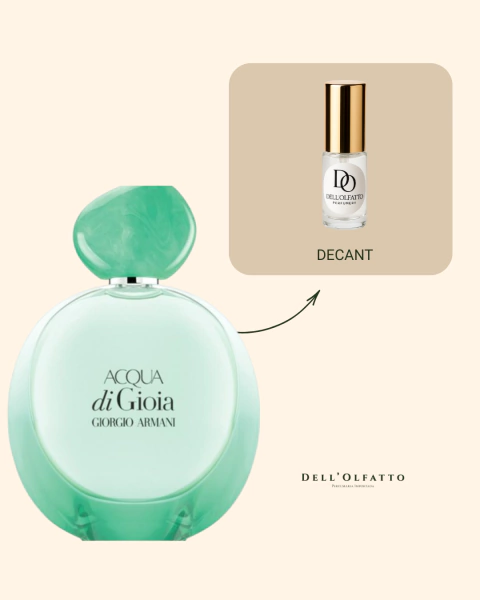 Decant - Acqua di Gioia Edp - comprar online