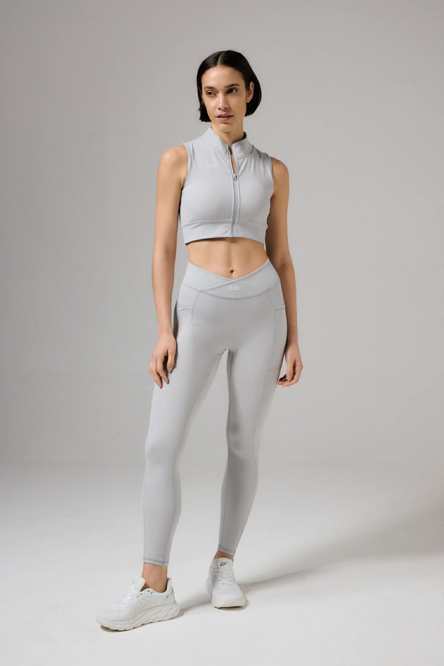Top Sculpt Zip Up en internet