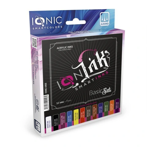 Ammo Mig Ionic 0456 Ioninks Set Basico 12x17ml