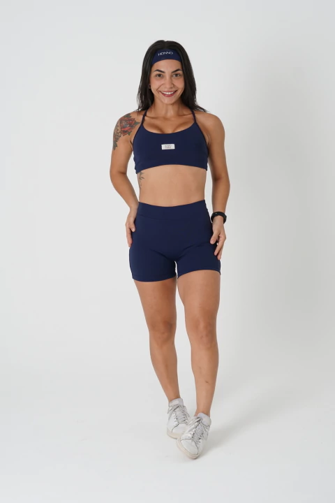 Short Beat Azul Marinho