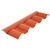 CUMEEIRA CENTRAL ARTICULADA COLONIAL 5 ONDAS TERRACOTA AFORT