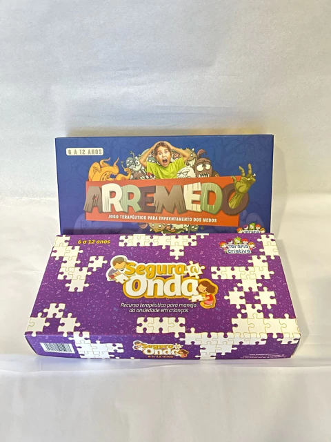 Kit Emocional Arremedo + Segura a Onda Enfrentamento dos Medos e Manejo da Ansiedade - comprar online