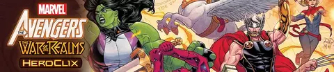 Banner da categoria Avengers War of the Realms