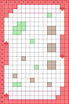 Mapa Tamarata Outdoor / The Garden Outdoor - Dungeon do Monarca