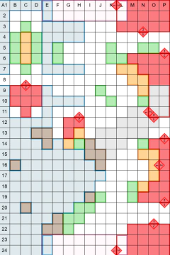 Mapa NY Harbor Outdoor / Skull Camp Outdoor - Dungeon do Monarca