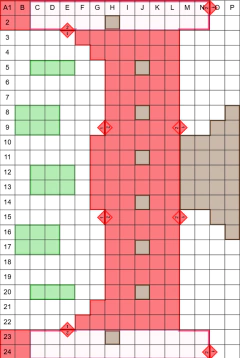 Mapa Strucker's Fortress Outdoor / Avengers Tower Indoor/outdoor na internet