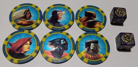 Dice and Token Uncanny X-Men - comprar online