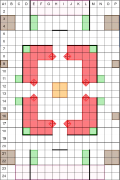 Mapa Paris Outdoor/ The Book of The Skull Fortress Indoor - Dungeon do Monarca