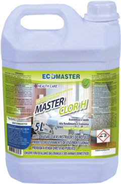 Desinfetante Hospitalar Clorado Master Clor H 5L