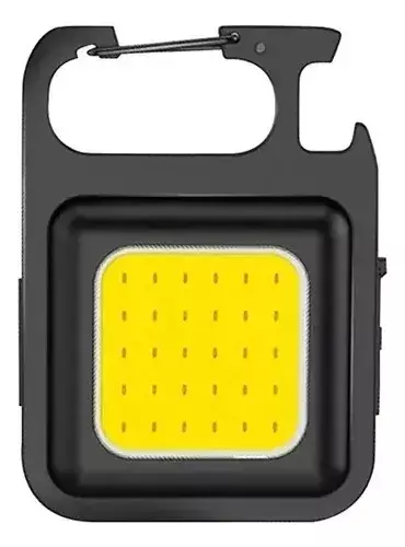 Mini Linterna Led Recargable Usb Llavero Luz Blanco Frio